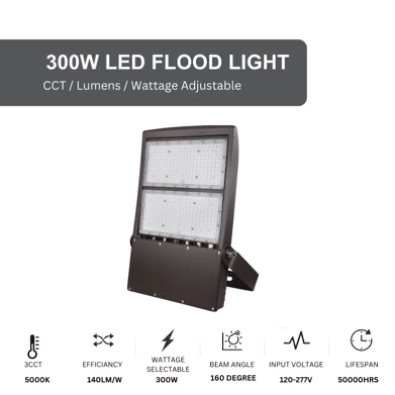 300W LED STREET LIGHT - C CLAMP