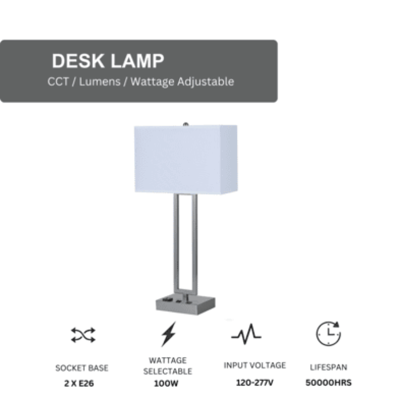 SES-305 SINGLE TABLE LAMP