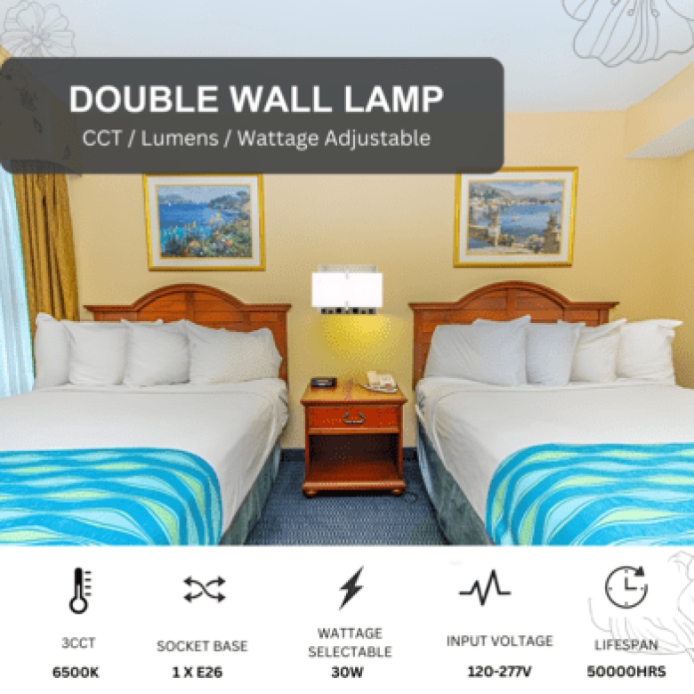 SES-403 DOUBLE WALL LAMP